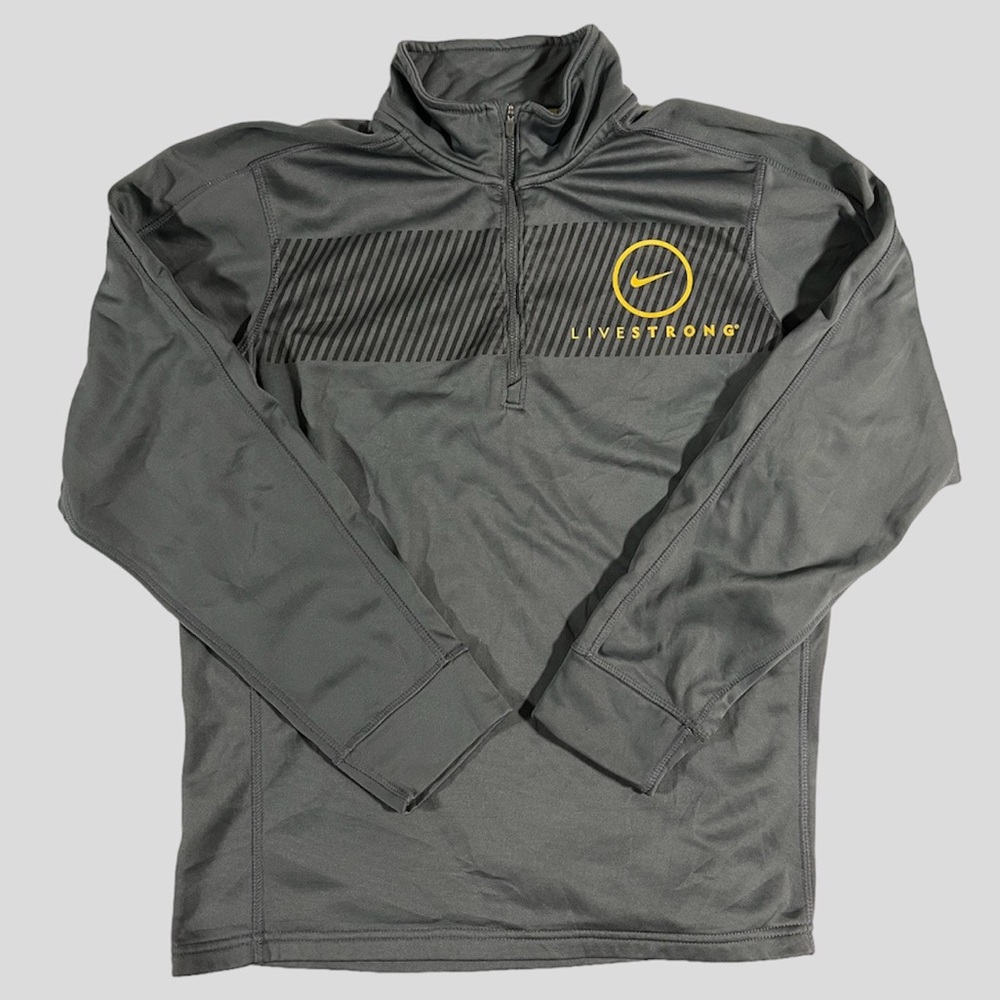 Nike Livestrong Fleece Lined Quarter Zip
